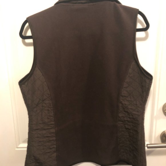 S Weatherproof Fleece Vest - Brown - Picture 2 of 2